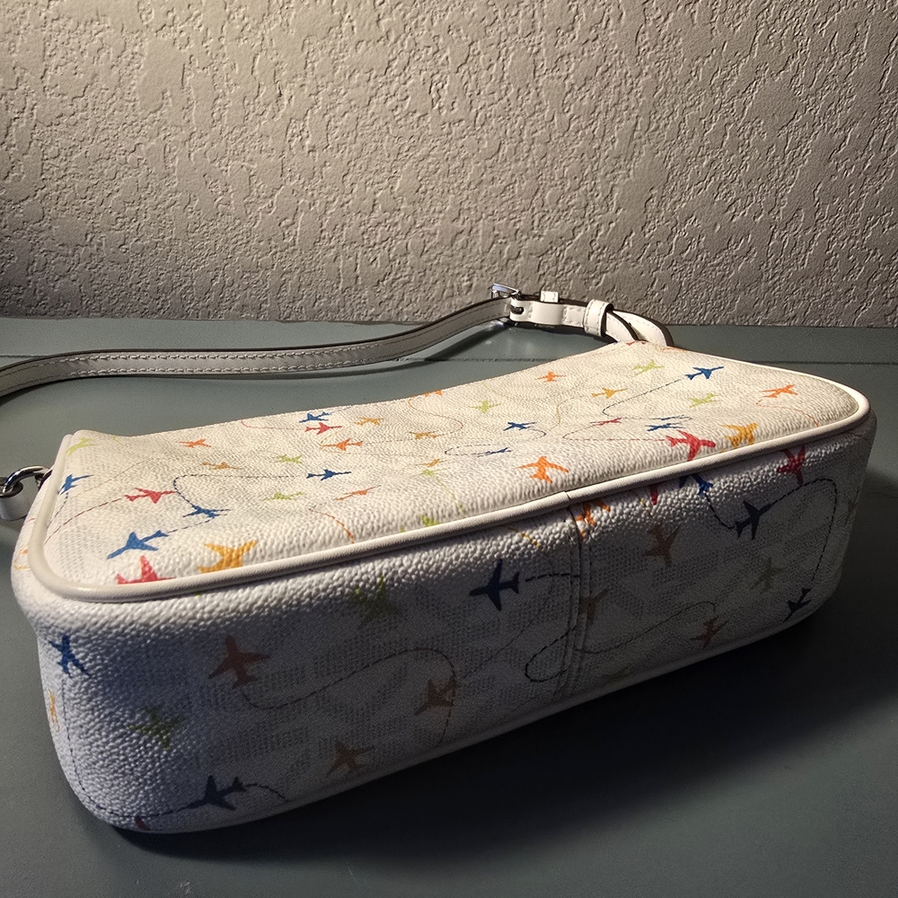 Michael Kors White Wristlet with Colorful Accents - Picture 5 of 5